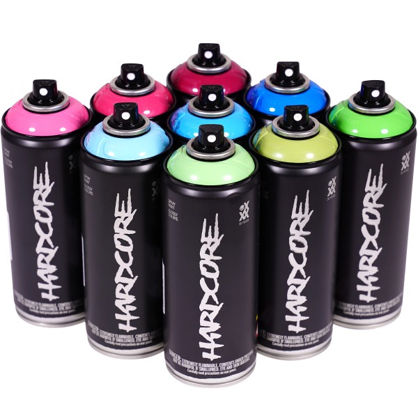 MTN Hardcore 2 "9er Paint Box - Tronic Tones" (9x400ml)