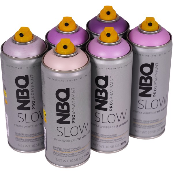 NBQ "New Slow" Sixpack Soft Violet (6x400ml)
