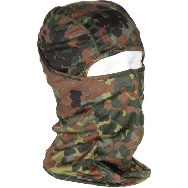 Maske "Balaclava Mission" 1-Loch (dünn) - Flecktarn