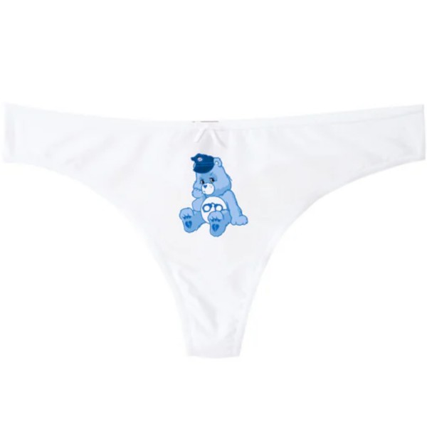 Sin And Repeat Strings "Crime Bears 3er Set" White
