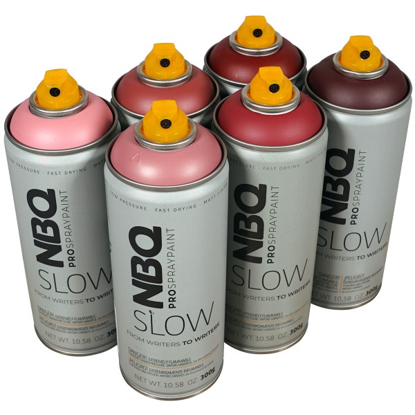 NBQ "New Slow" Sixpack Dark Red (6x400ml)