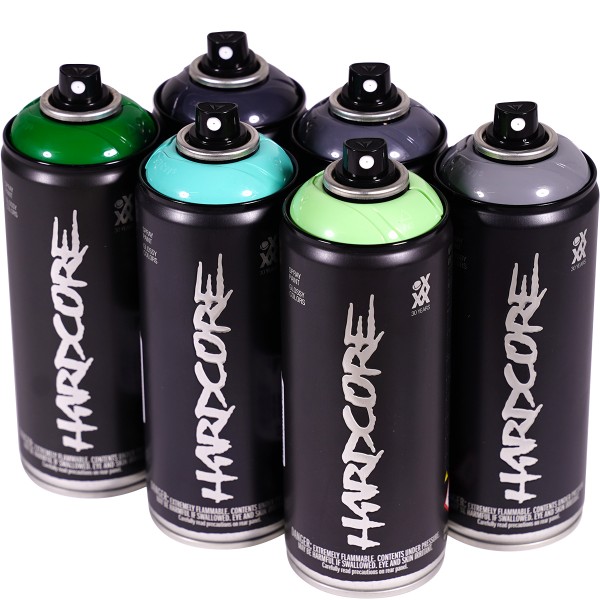 MTN Hardcore 2 "Multi Color Sixpack - Peyote Rock Tones" (6x400ml)