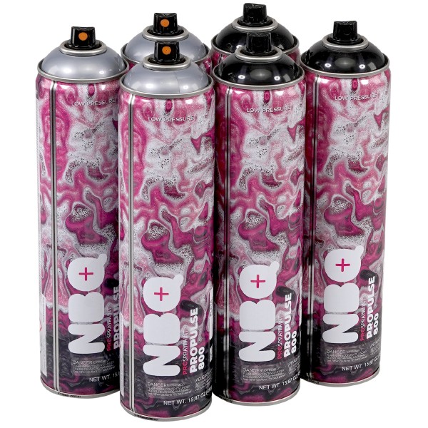 NBQ "Pro Pulse Bombing Box" - S (6x600ml)