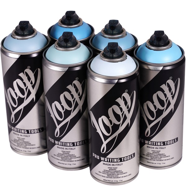 Loop "Multi Color Sixpack - Cold Cut Tones" (6x400ml)