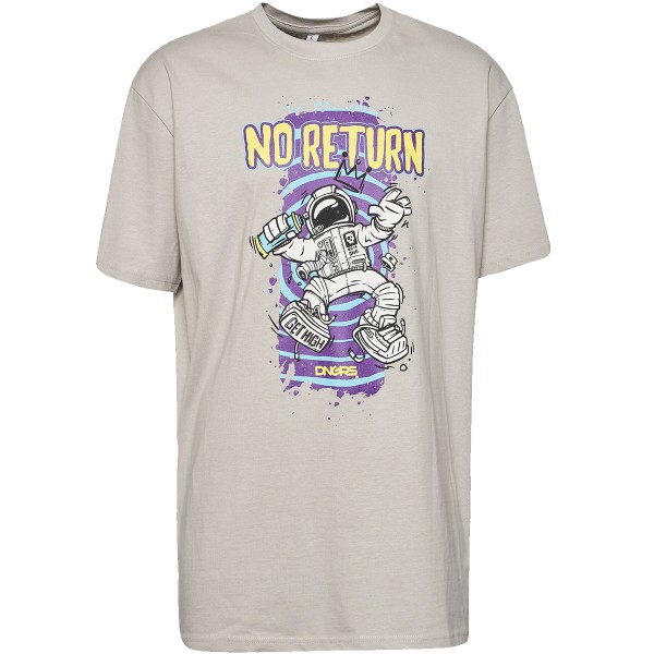 Dangerous DNGRS "T-Shirt No Return" Light Asphalt