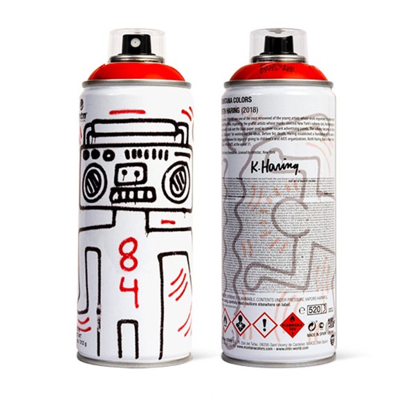 MTN "Keith Haring Special Edition - Red" (400ml)