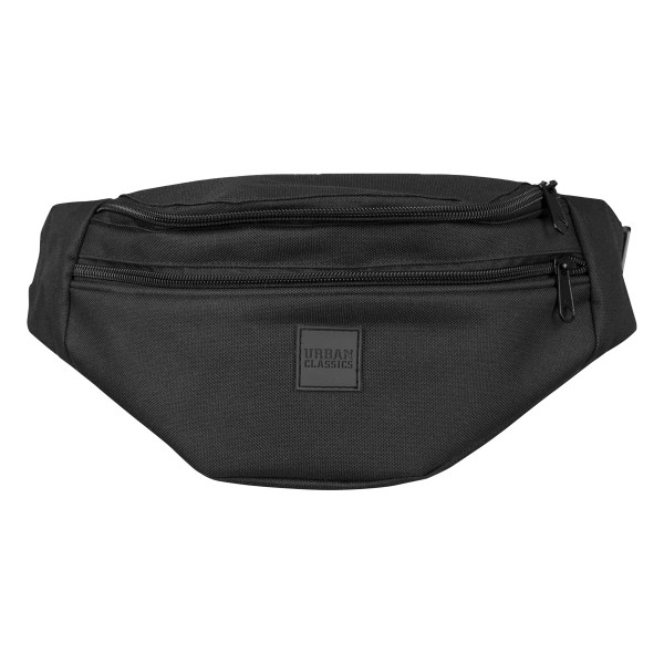 Urban Classics "Double-Zip Shoulder Bag" Black