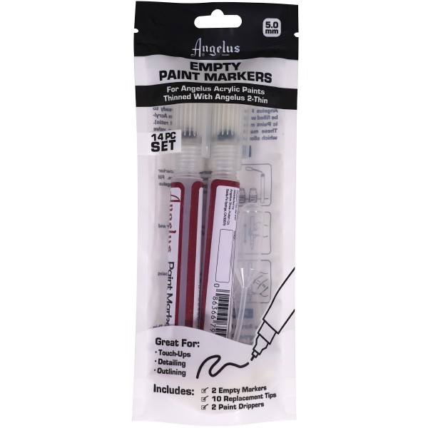 Angelus "14PC Empty Paint Marker Set" (14 Teile)