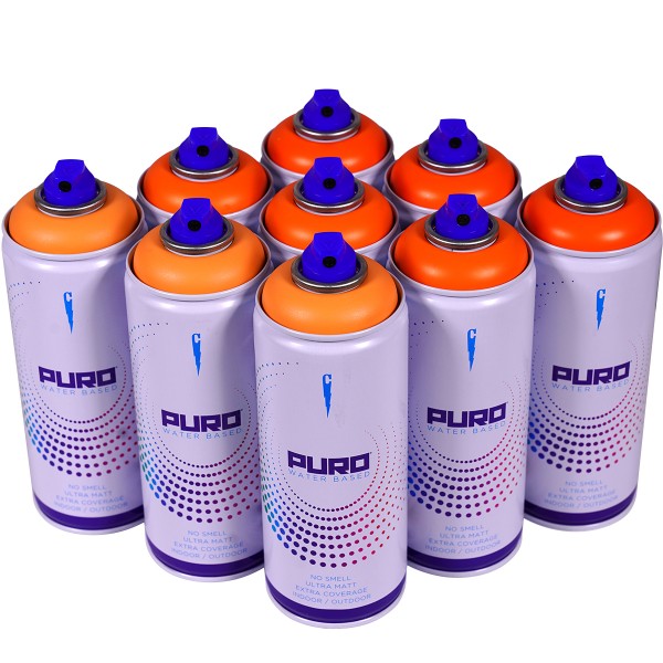 Clash "Puro" Water Based - Apricot Tones (9x400ml)