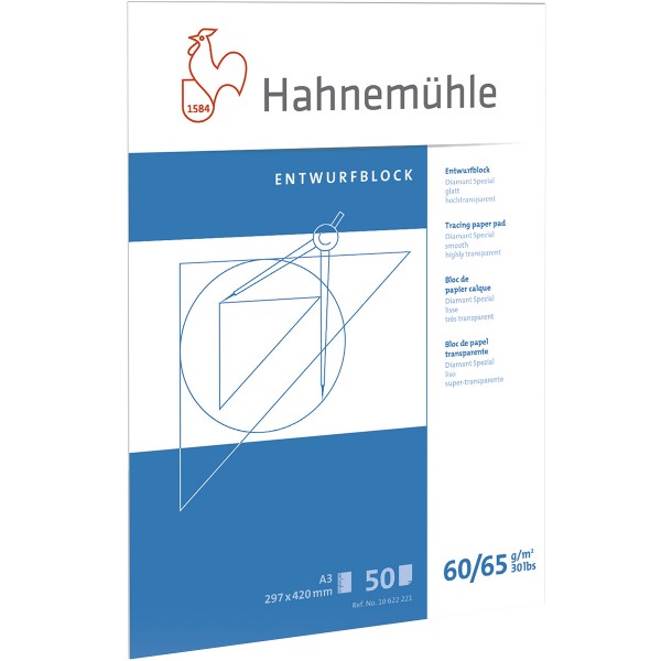 Hahnemühle "Diamant" Transparentpapierblock A4
