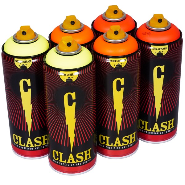 Clash "Fluor Sixpack #8" (6x400ml)