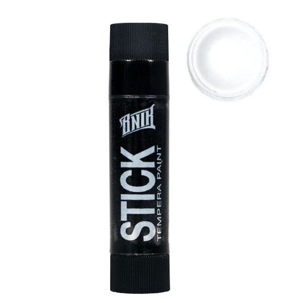 BNIK "Stick Tempera Paint" Solid Marker - Blanco (1 Slice)