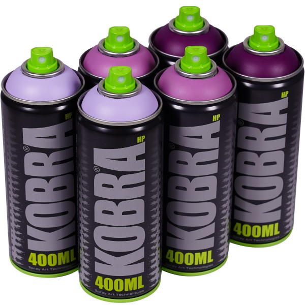 Kobra "New HP Sixpack Purple Flower Tones" (6x400ml)