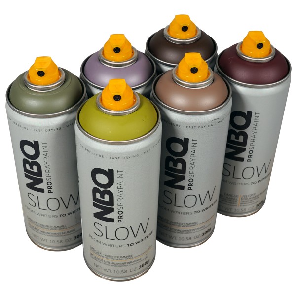 NBQ "New Slow" Sixpack Camouflage (6x400ml)