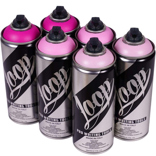 Loop "Multi Color Sixpack - Bubblegum Tones" (6x400ml)