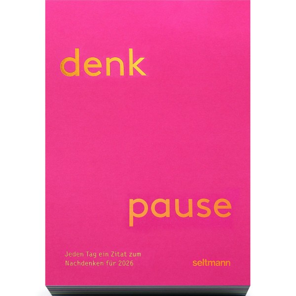 Kalender "Denkpause 2026"