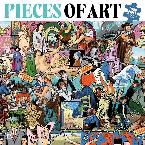 Puzzle "Pieces of Art" (1000 Teile)