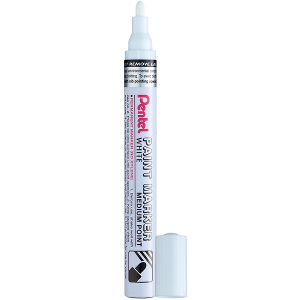 Pentel "MMP10" Paint Marker (2,5mm) - White