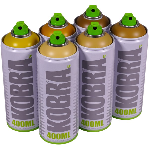 Kobra "New LP Sixpack Indian Coffee Tones" (6x400ml)