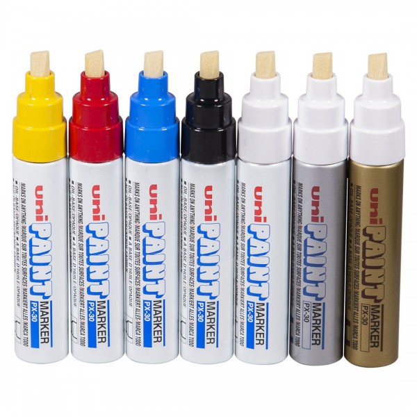 Uni Paint PX-30 7er Marker Complete Set