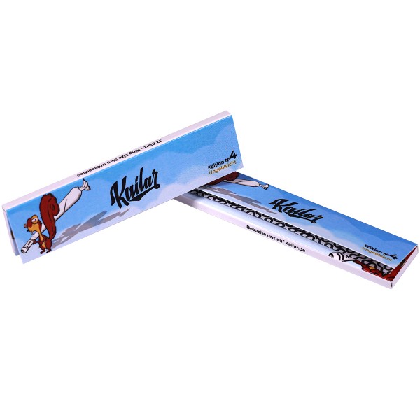 Kailar Papers "Unbelievabilly x Kailar King Size Slim Unbleached Edition 4" - 32 Blättchen