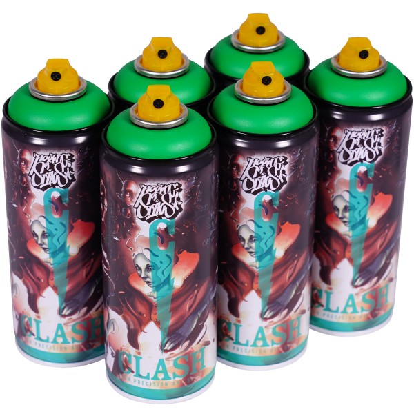 Clash "Paint One Color Sixpack Hulk 72-3" (6x400ml)