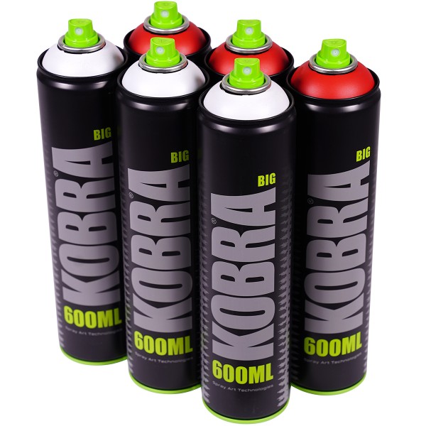 Kobra Big "Sixpack White + Big Trinidad 340" (6x600ml)