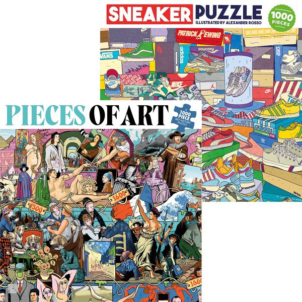 Puzzlebox "Pieces of Art + Sneaker Puzzle"