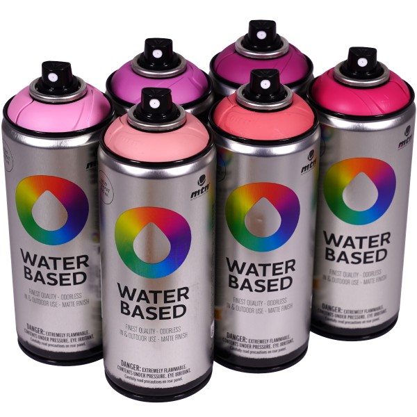 MTN Water Based "Sixpack Love Shack Tones" (6x400ml)