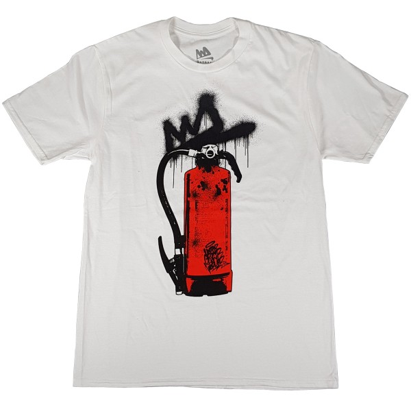 Dztroy T-Shirt "Vandalfire" White