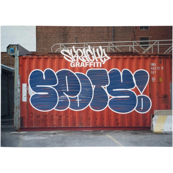 Foto-Sketchbook "Sketchy Graffiti Spots" Querformat