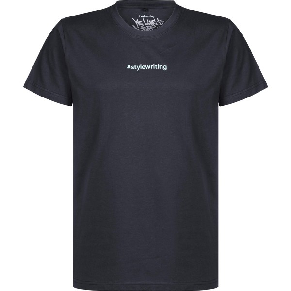 #Stylewriting T-Shirt "Logo" Dark Navy/Aqua