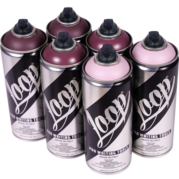 Loop "Multi Color Sixpack - Warm Stone Tones" (6x400ml)