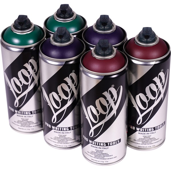 Loop "Multi Color Sixpack - Dark Tones" (6x400ml)