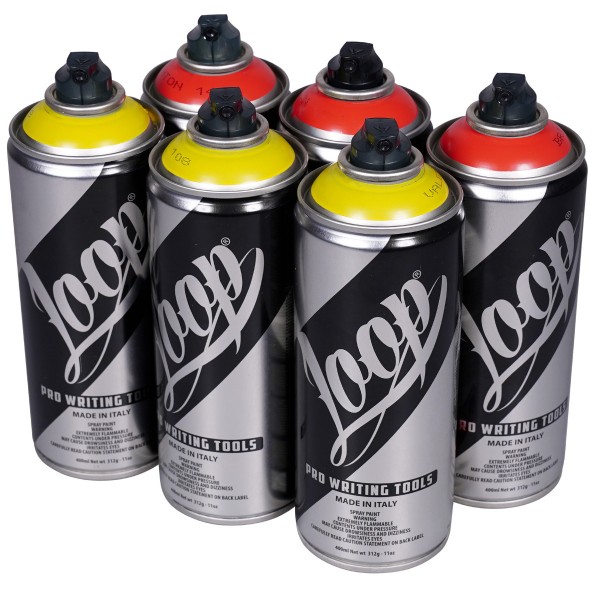 Loop "Multi Color Sixpack - Dirty Hispanic Tones" (6x400ml)