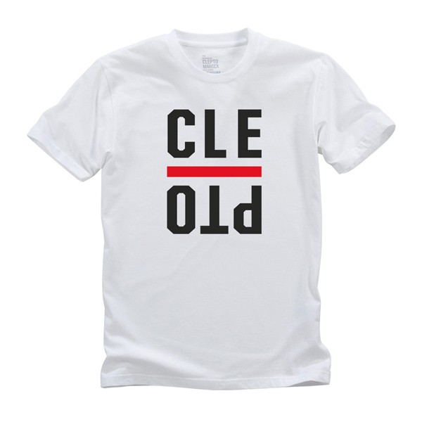 Cleptomanicx T-Shirt "CLE.OTP" White