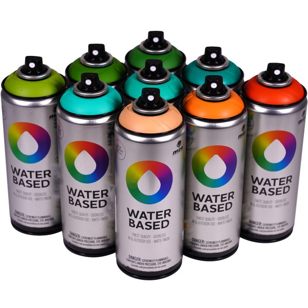 MTN Water Based "9er Paint Box Boho Spring Tones" (9x400ml)