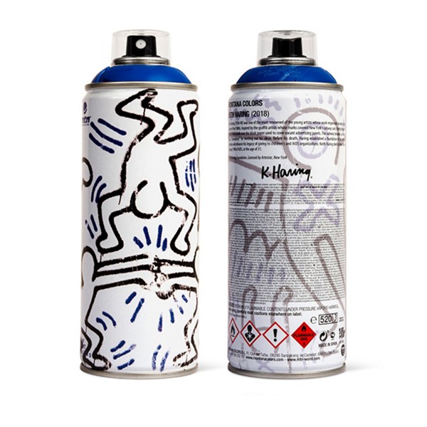 MTN "Keith Haring Special Edition - Blue" (400ml)