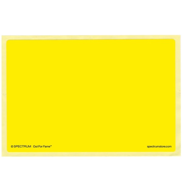 Tagsticker "Solid 100er Pack" (105x72mm) Yellow