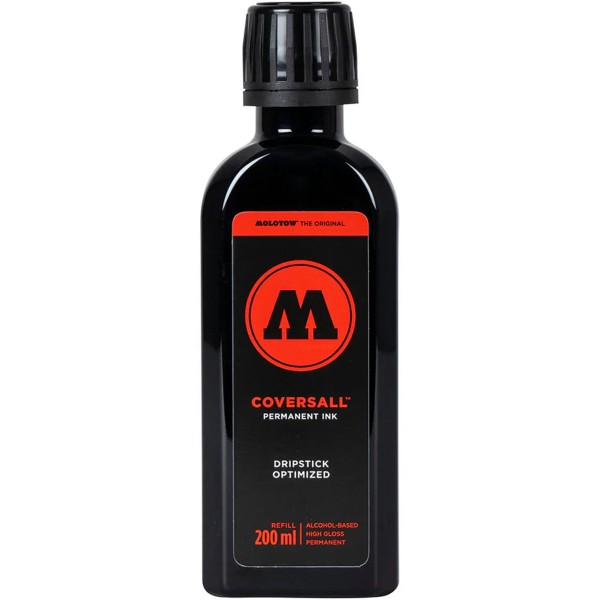 Molotow "Coversall Permanent Ink" (200ml) Black