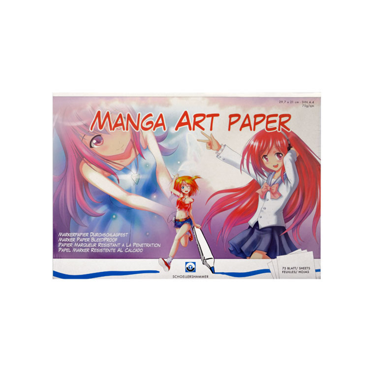 Schoellershammer "Manga Art Paper" A4 Graffitibox Shop Berlin
