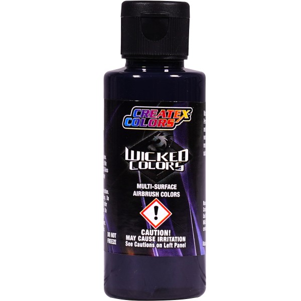 Createx "Wicked Colors - High Gloss Black W018" (60ml)