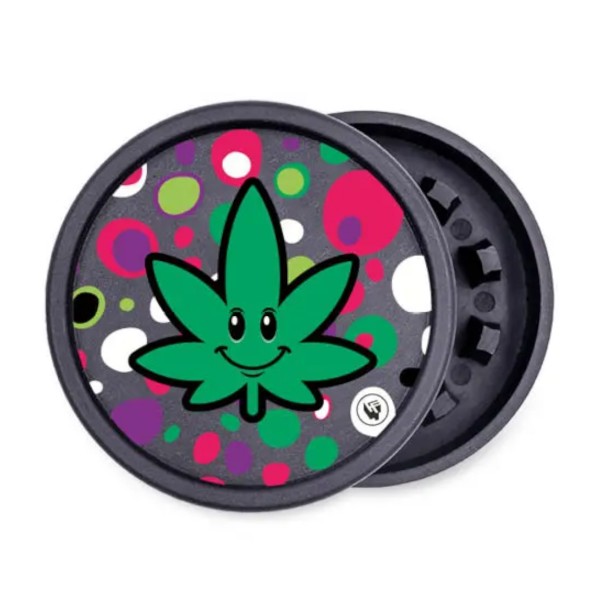 Fire Flow "Happy Leaf Grinder" 2-teilig (zufällige Farbe)