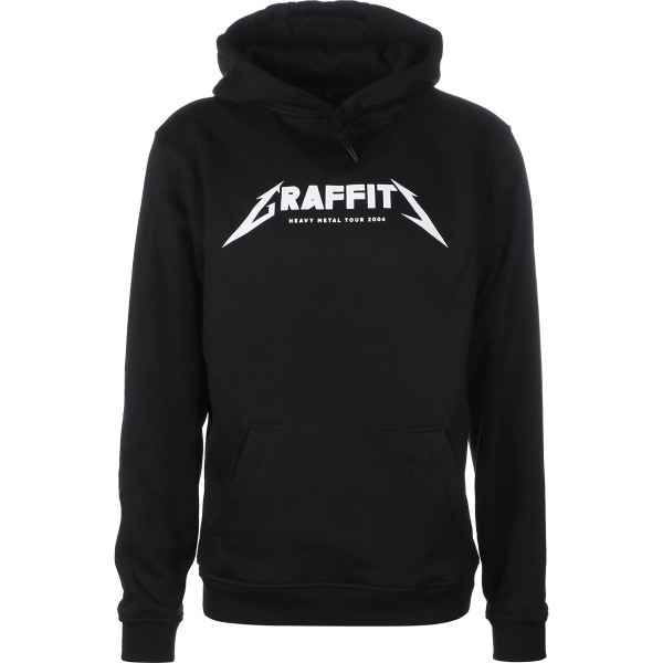 Eight Miles High Hoodie "Graffiti" Black