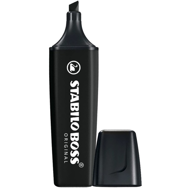 Stabilo "Textmarker BOSS" (2mm-5mm) Black