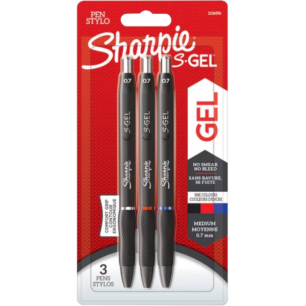 Sharpie "S-Gel 3er Set" Gelschreiber
