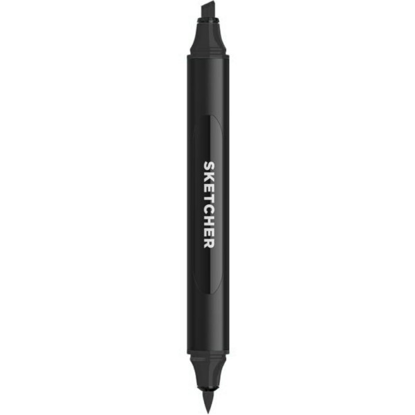 Molotow "Sketcher" Twin Marker (2-5mm) Black
