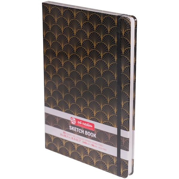 Talens "Art Creation Hardcover A4 Sketch-Notizbuch" (21x29,7cm) Hochformat - Art Deco