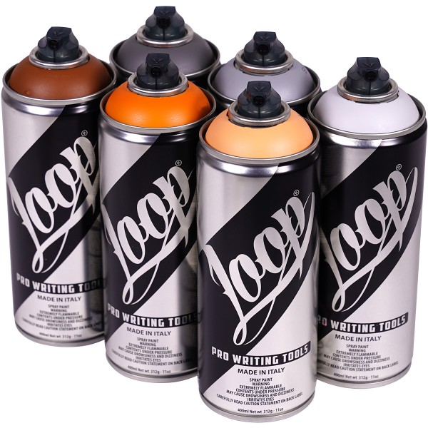 Loop "Multi Color Sixpack - Vulcano Tones" (6x400ml)