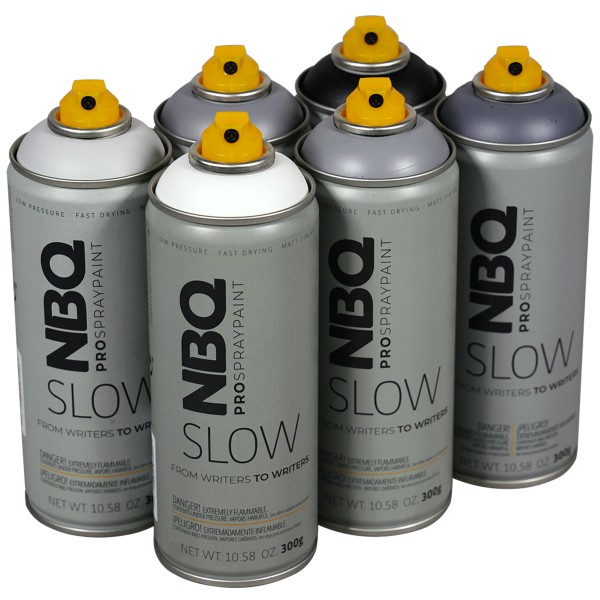 NBQ "New Slow" Sixpack Asphalt (6x400ml)